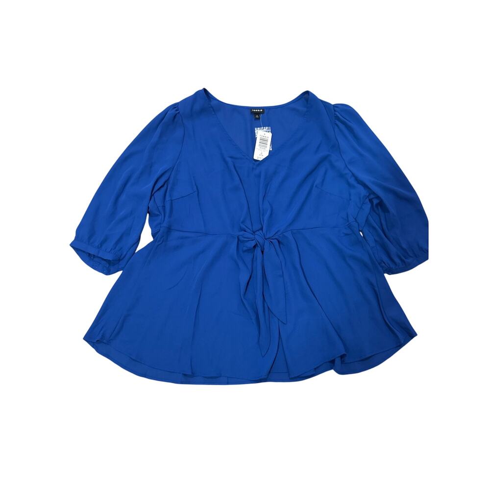 Torrid royal blue NWT women’s blouse size 3X